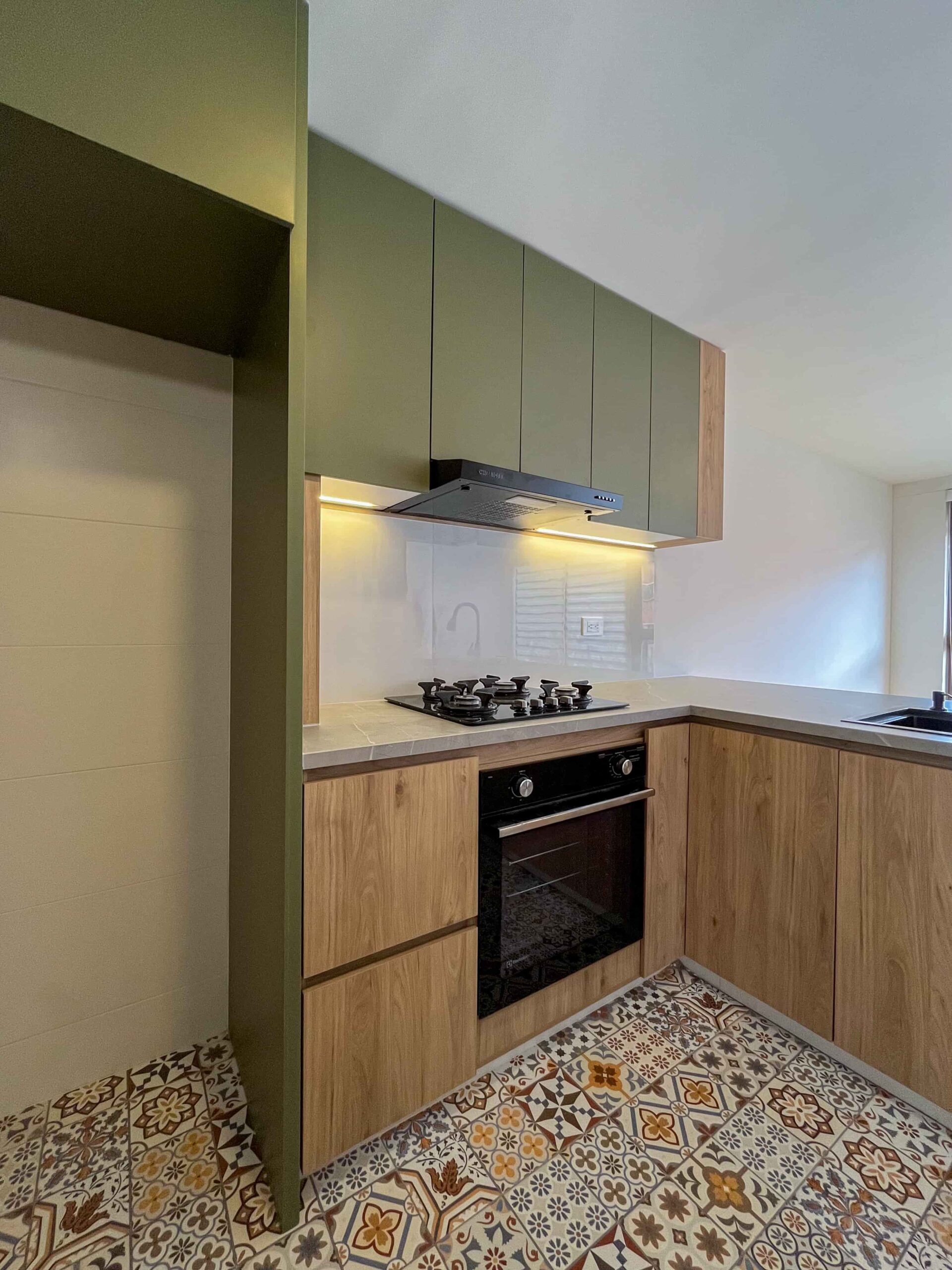 Cocina integral moderna