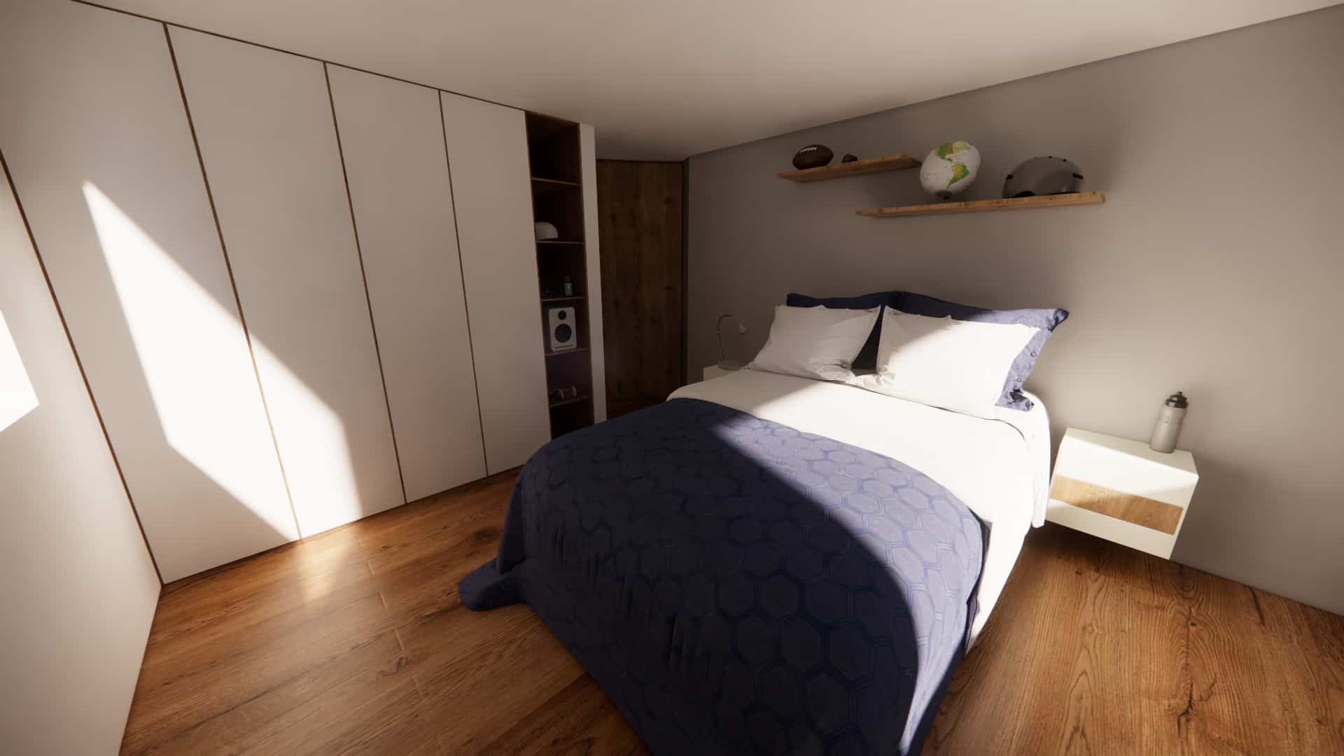 DIseño Dormitorio Niño