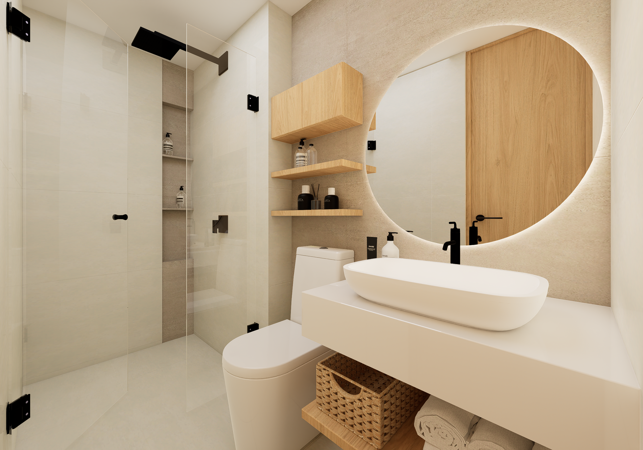 Diseño BAÑO HAB. MAMÁ