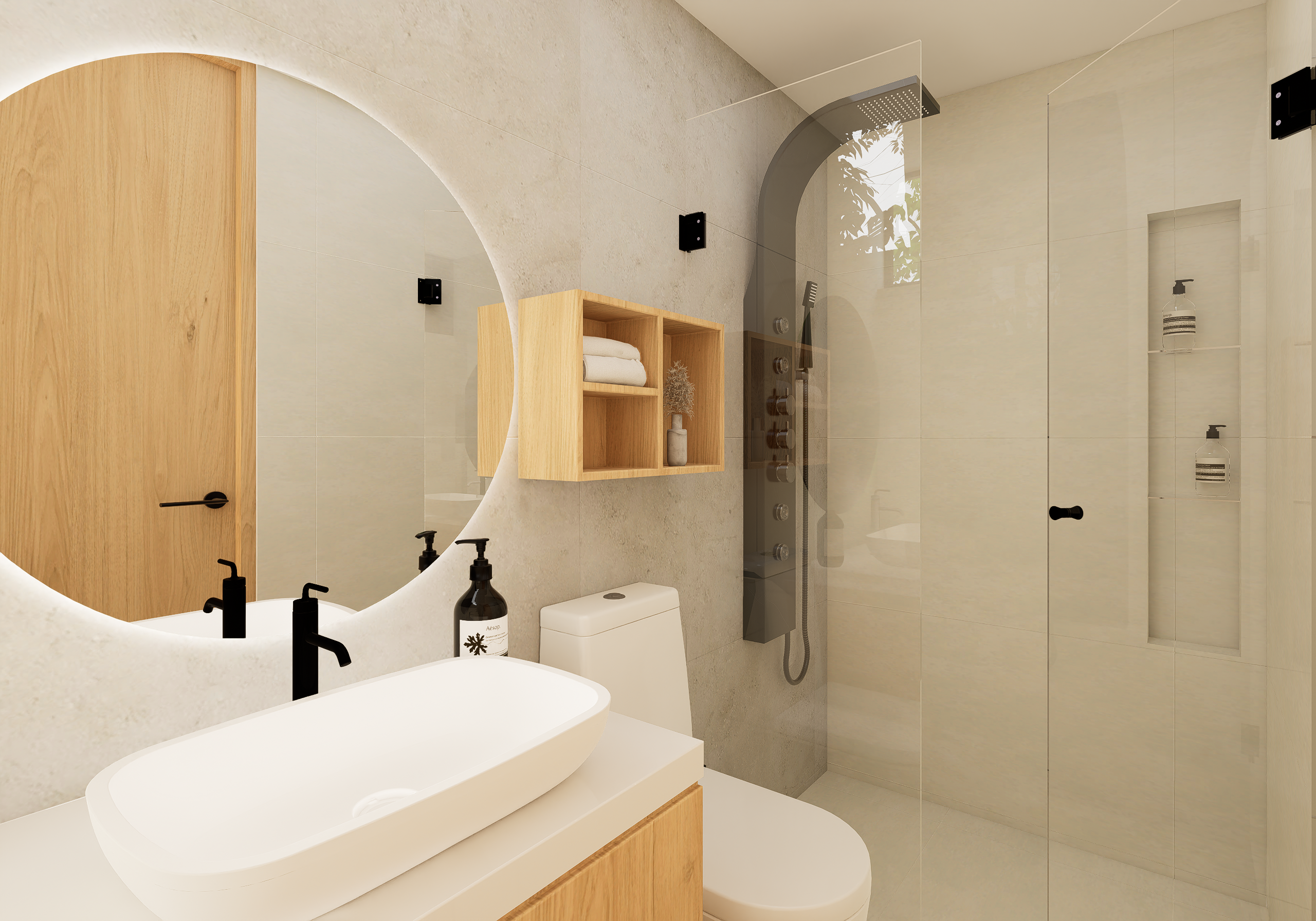 Diseño BAÑO HAB. NIÑA