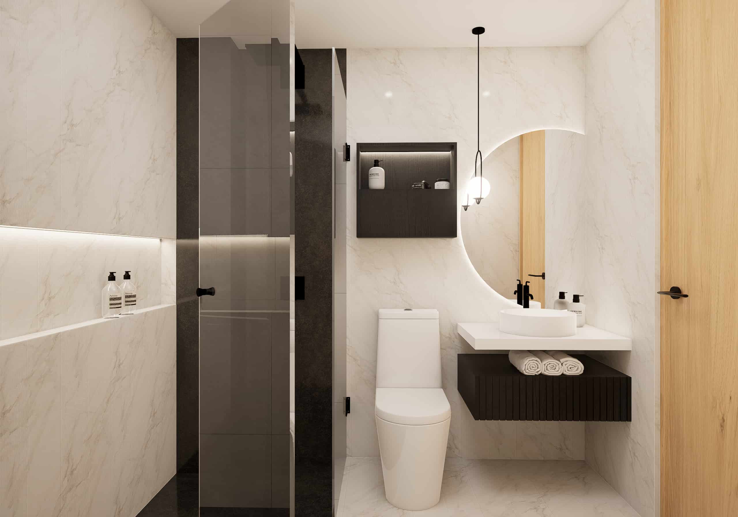 Diseño BAÑO HAB. NIÑO