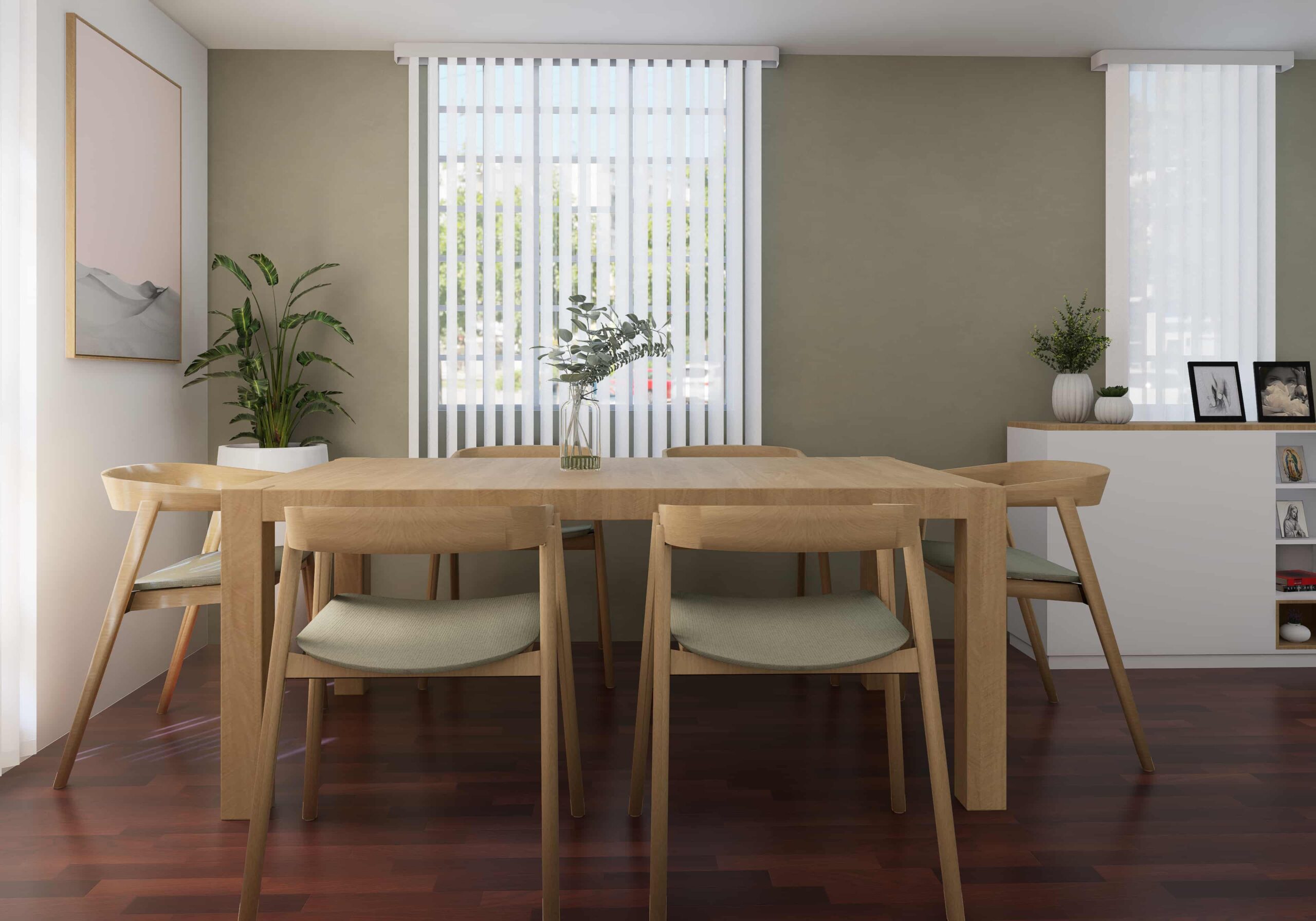 Diseño COMEDOR moderno