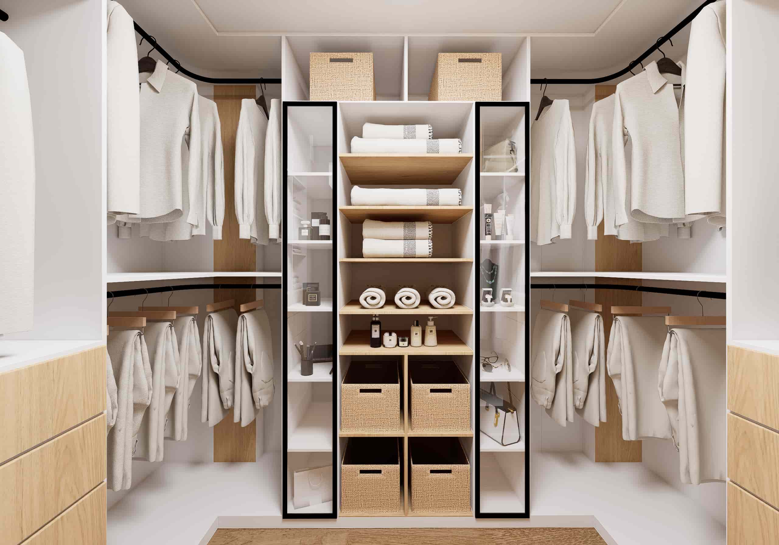 Diseño WALK IN CLOSET