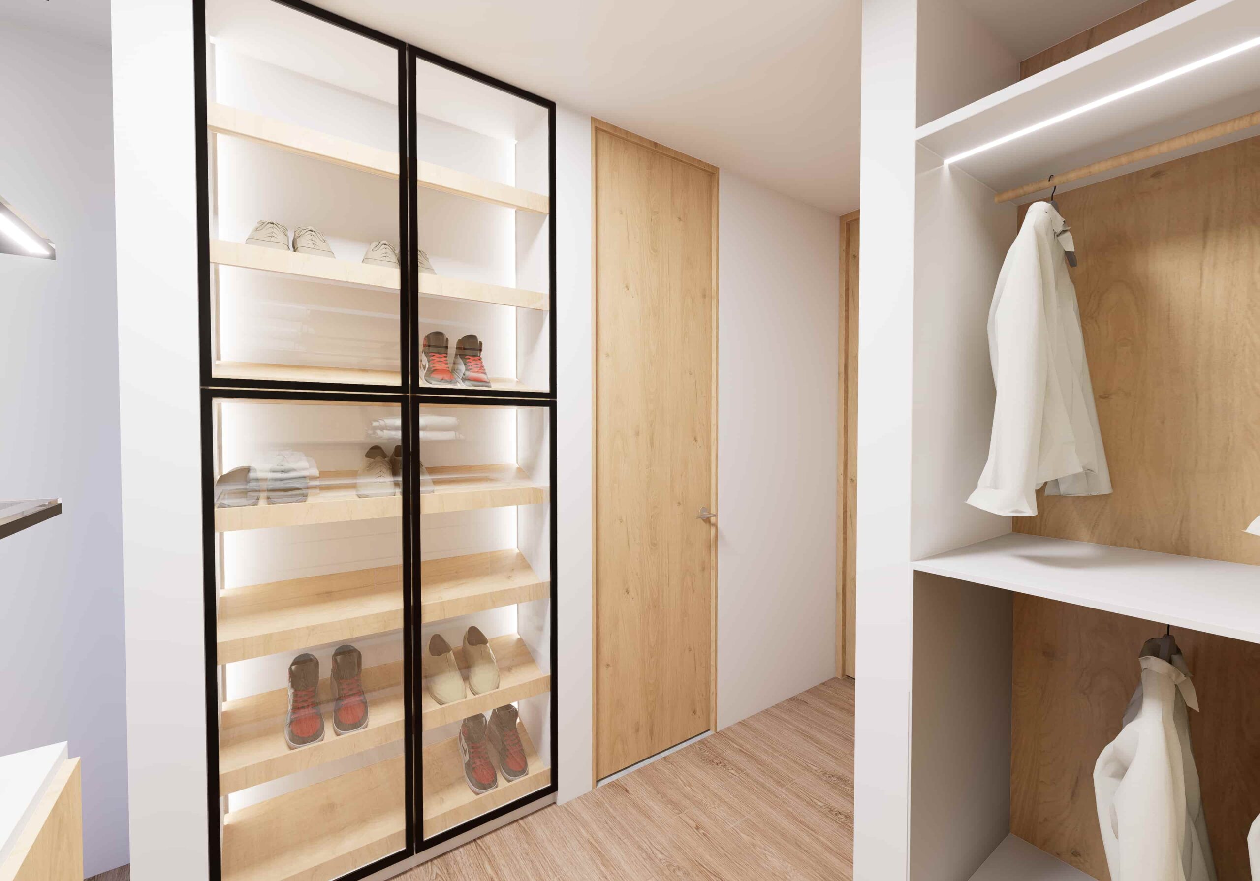 Diseño Walk in Closet
