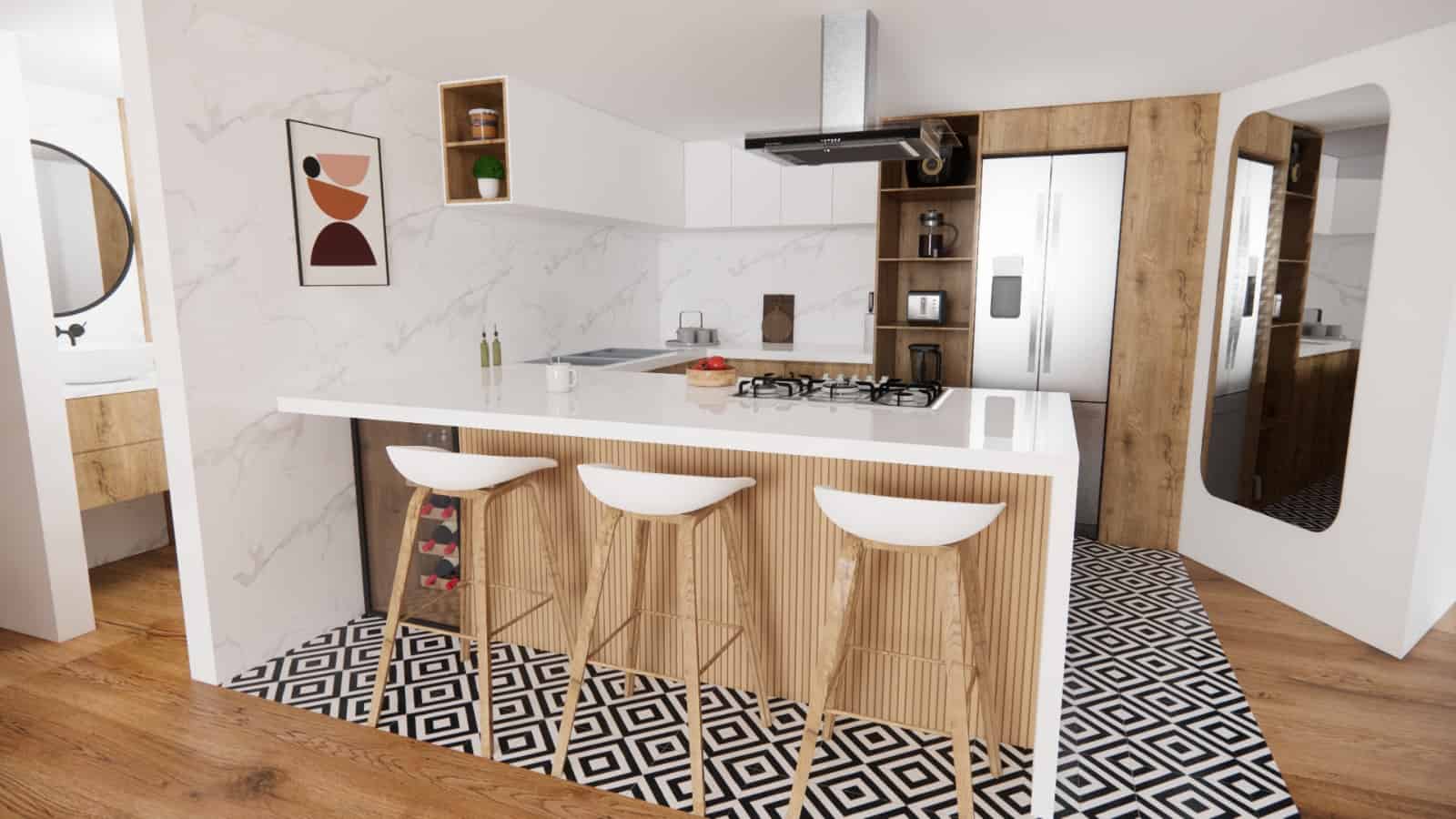 Diseño de cocina moder