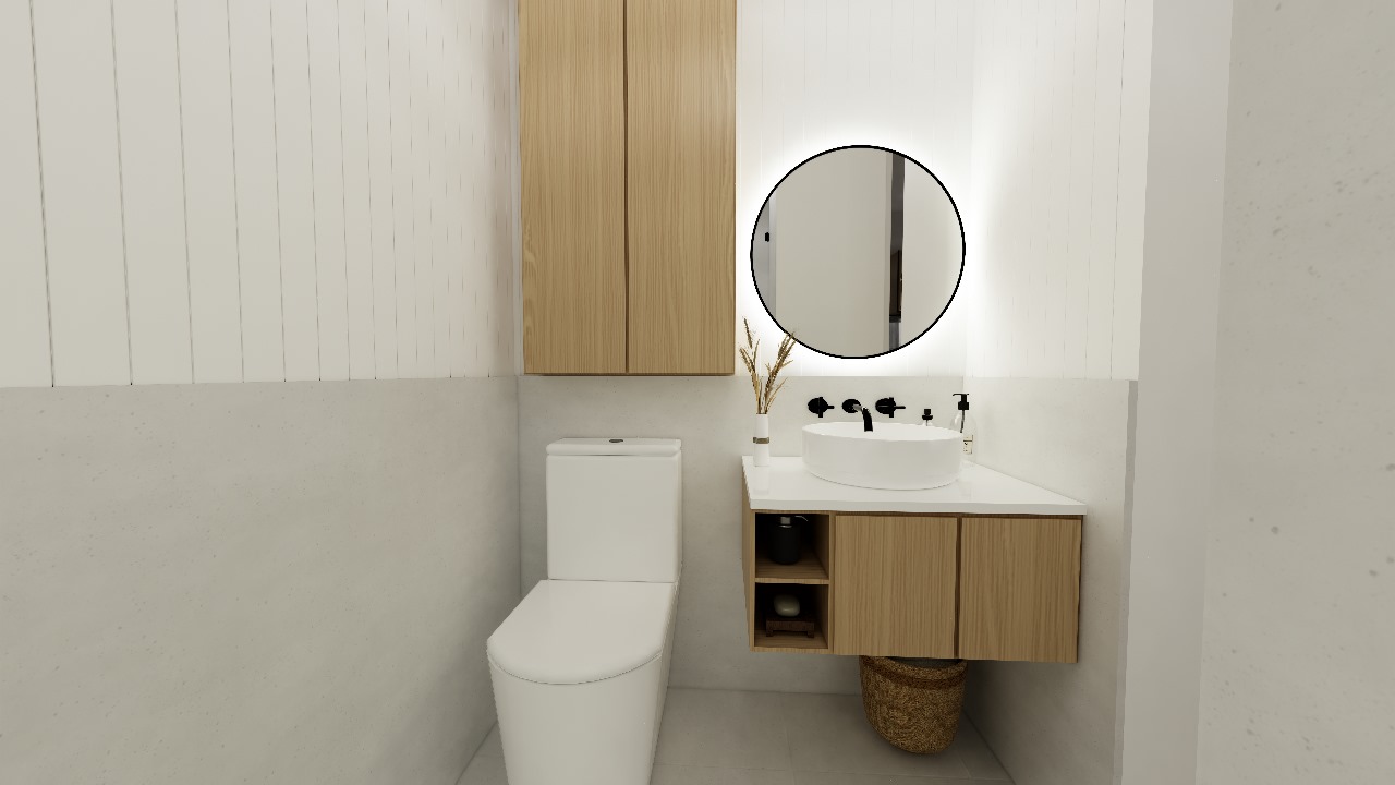 Diseño de segundo baño