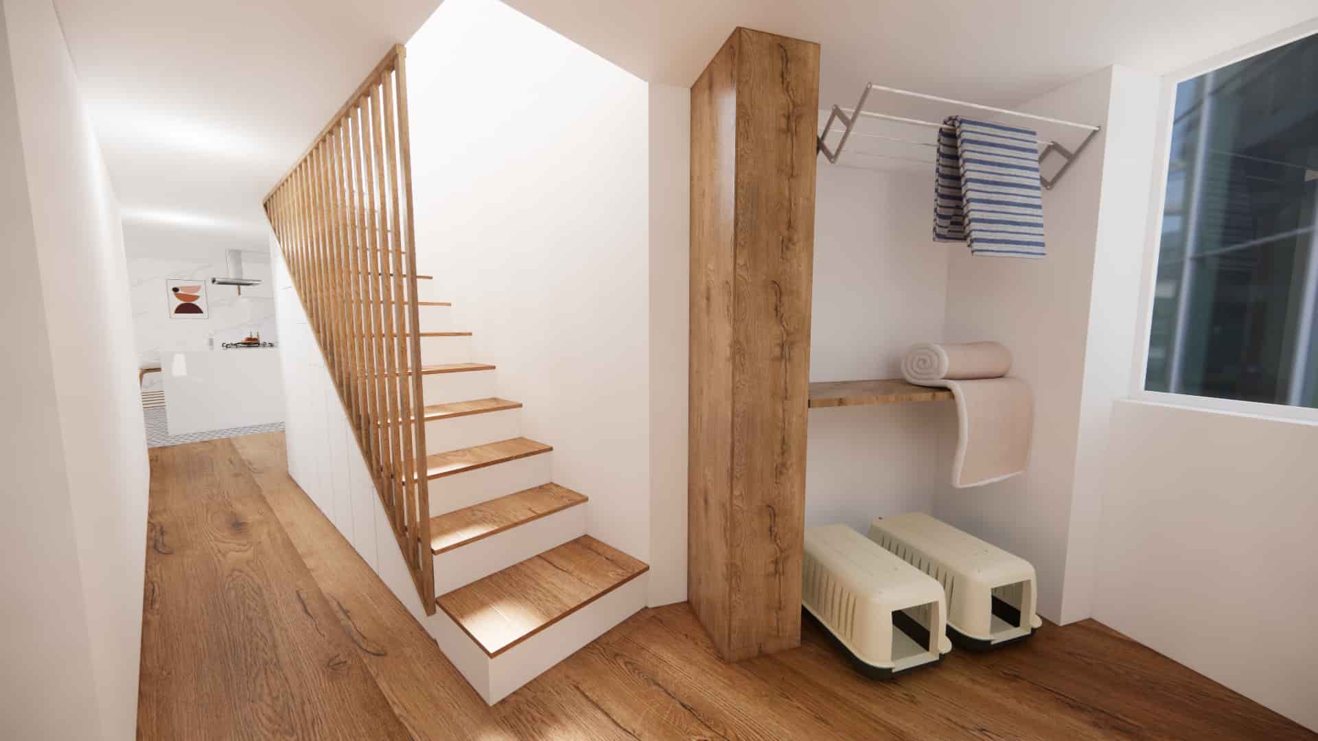 Diseño patio de Ropas