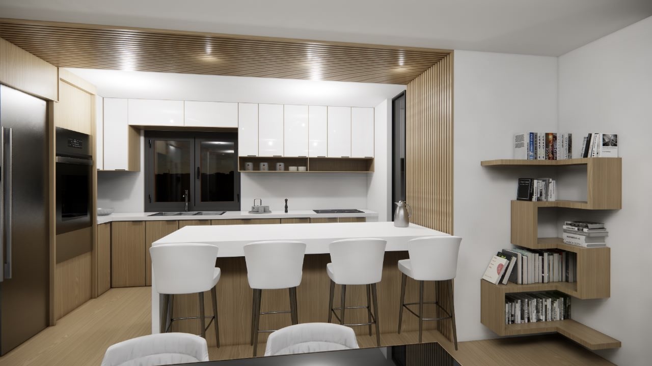 Diseño y remodelación de cocina moderna Premium