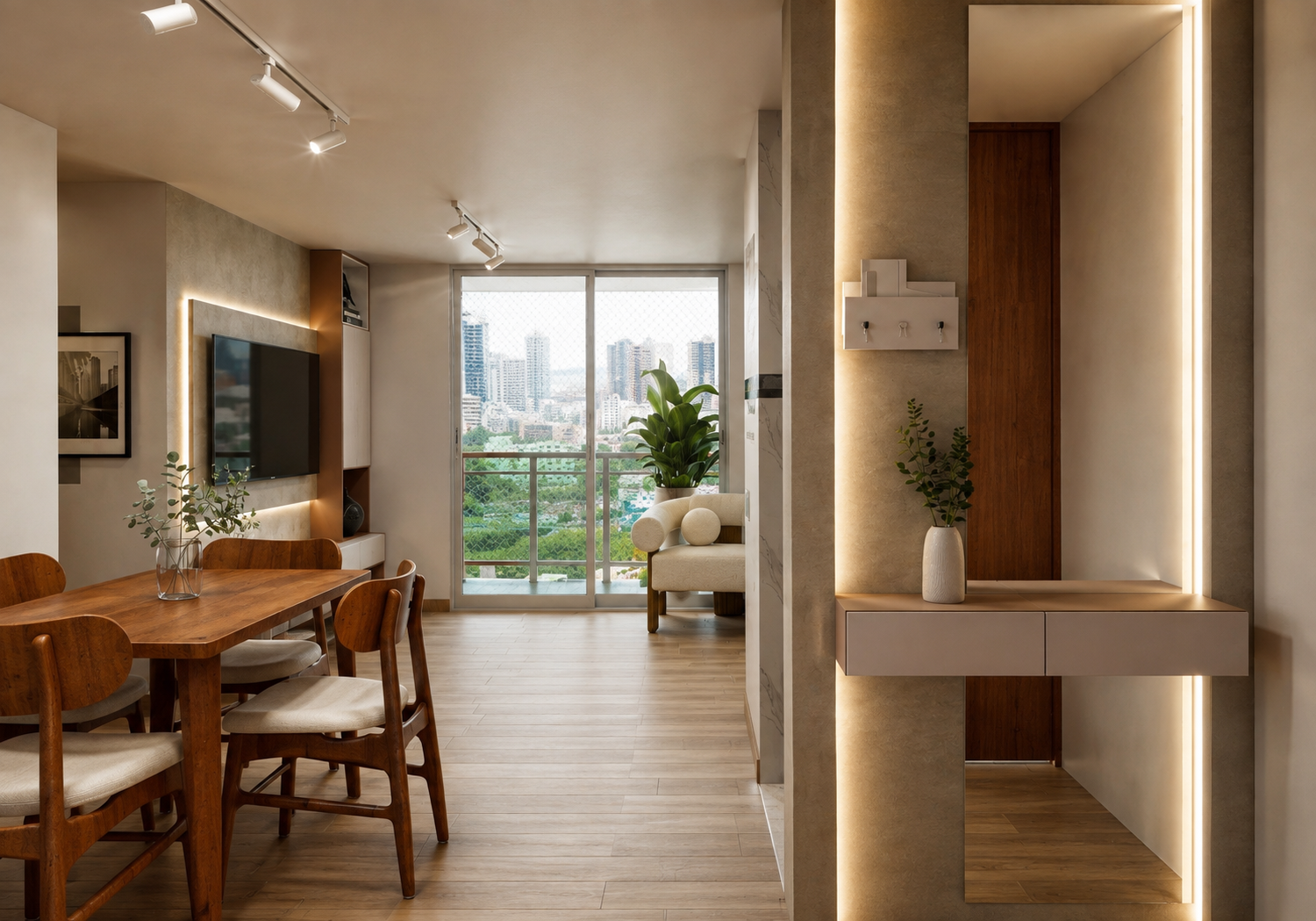 Diseño apartamento moderno
