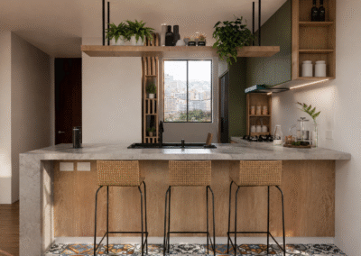 Diseño apartamento moderno