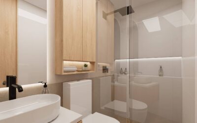 ¡Estos 3 errores de diseño en baños pequeños son más espeluznantes que Halloween! 🎃