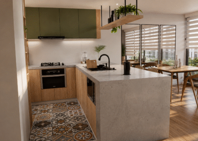 Diseño apartamento moderno