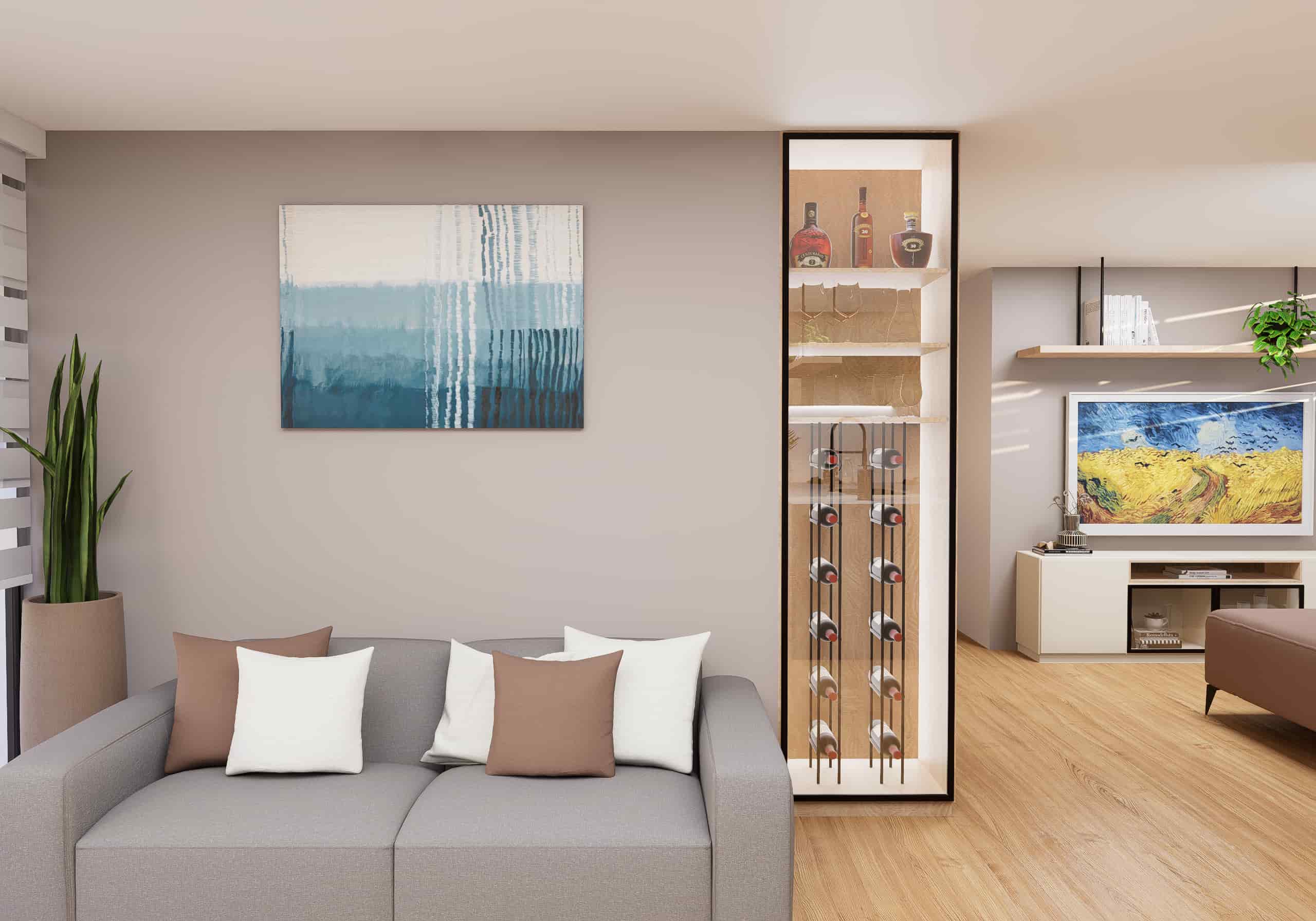 Diseño Premium de sala de estar