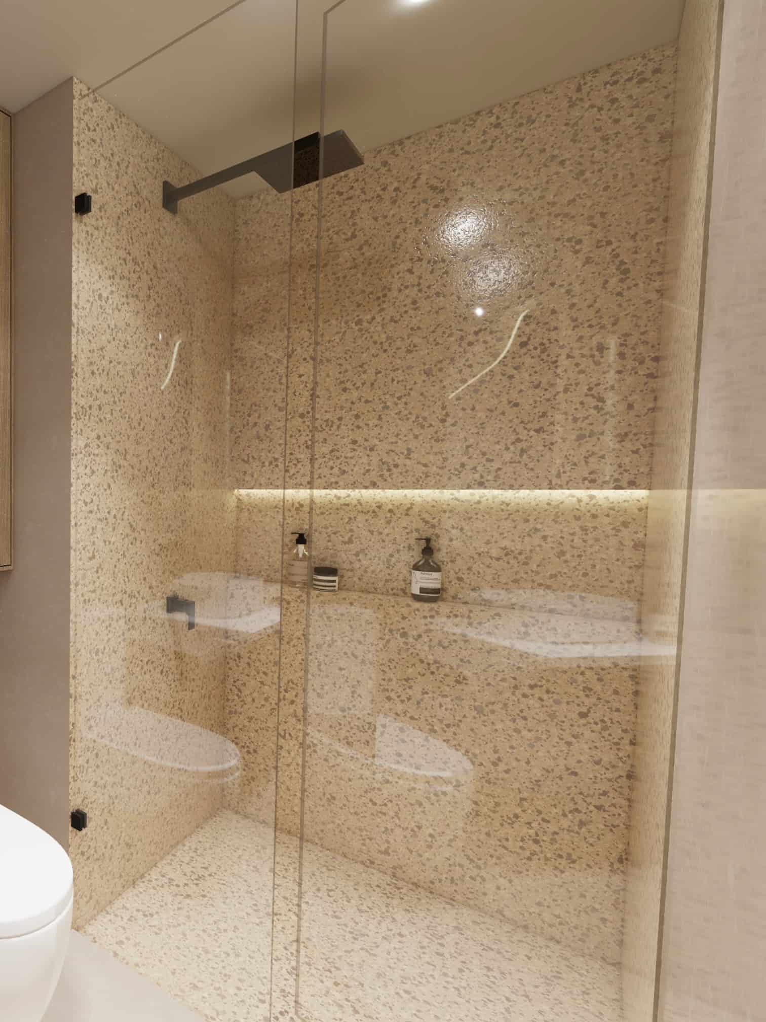 Diseño baño social