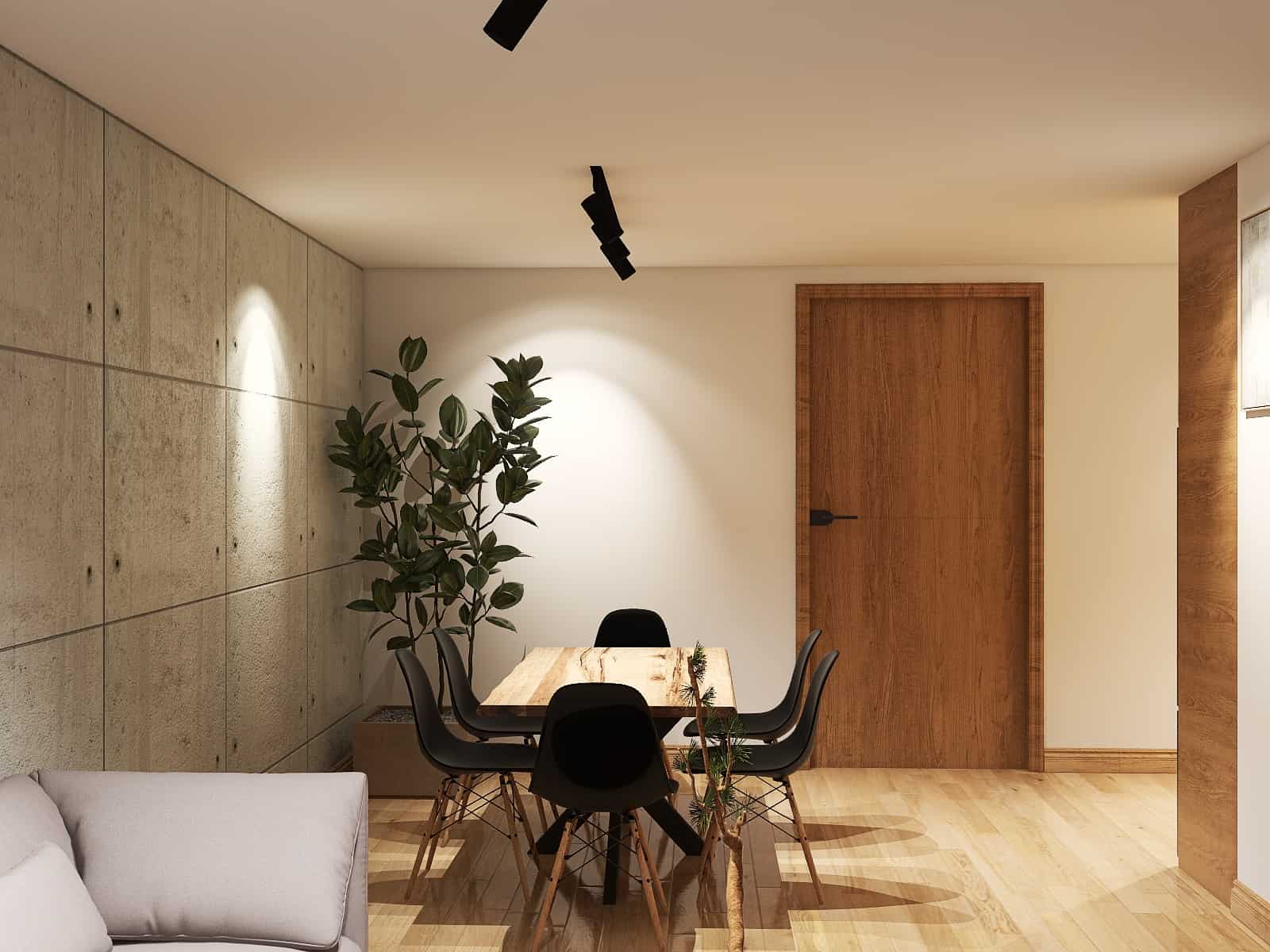 Diseño comedor premium moderno