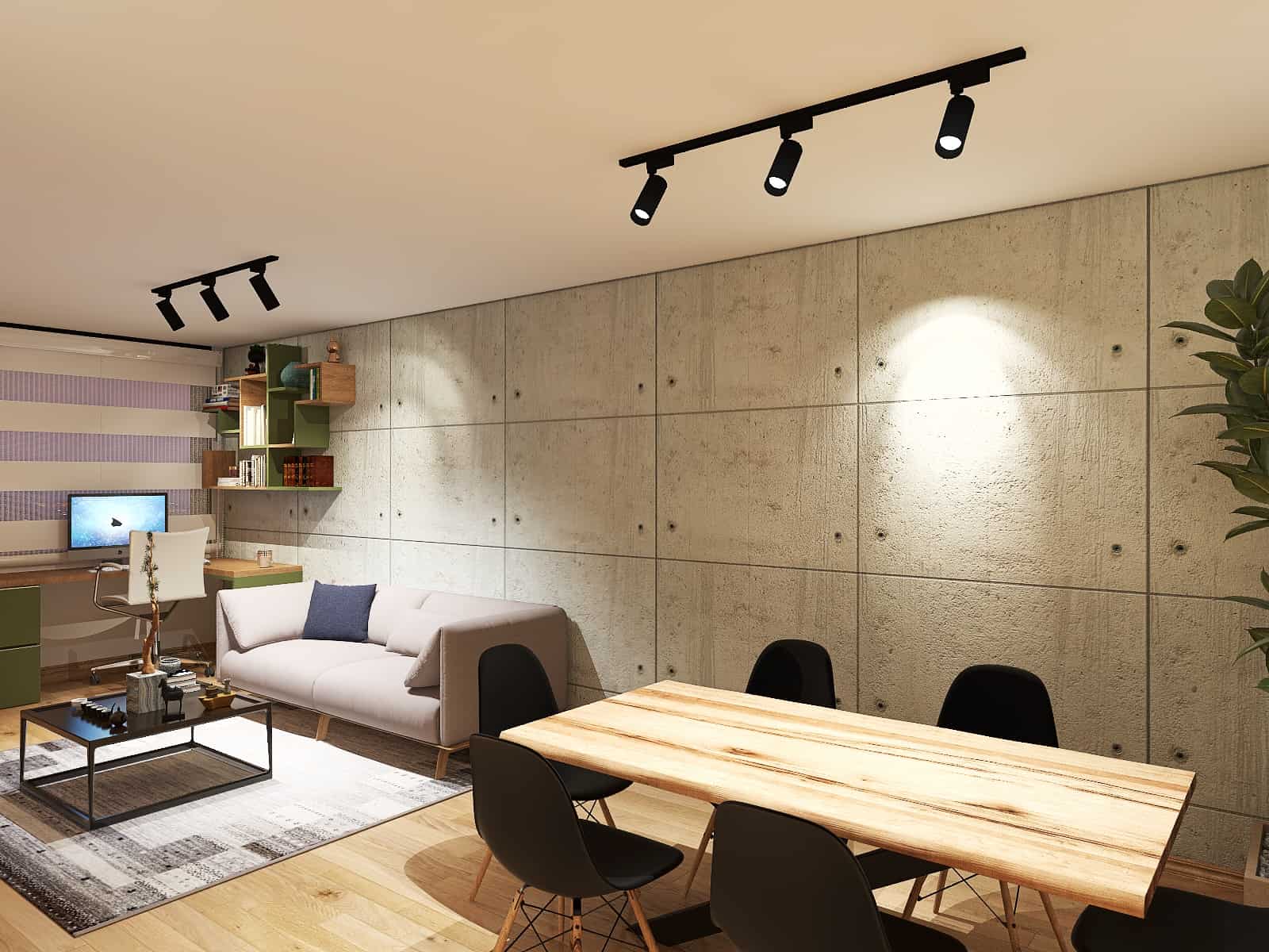 Diseño de comedor premium