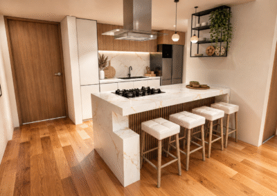 Diseño de interiores apartamento