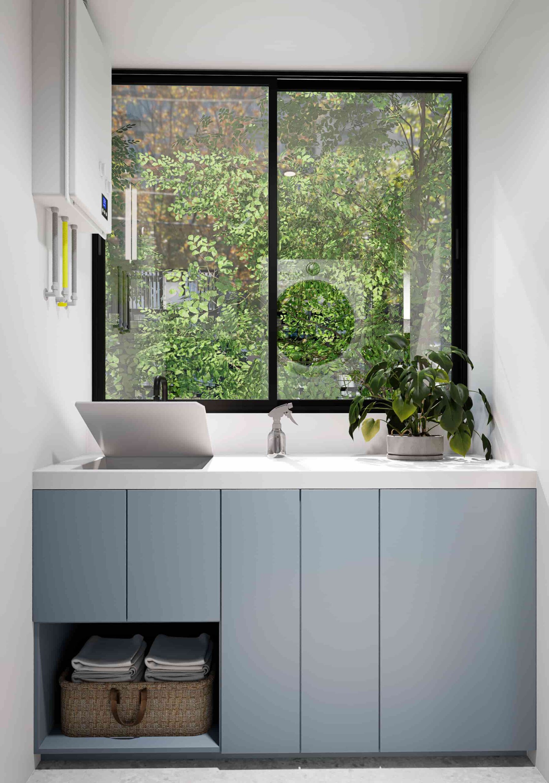 Diseño moderno de cuarto de ROPAS