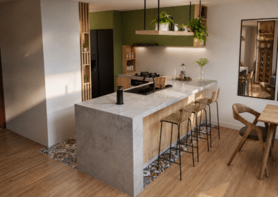 Diseño apartamento moderno