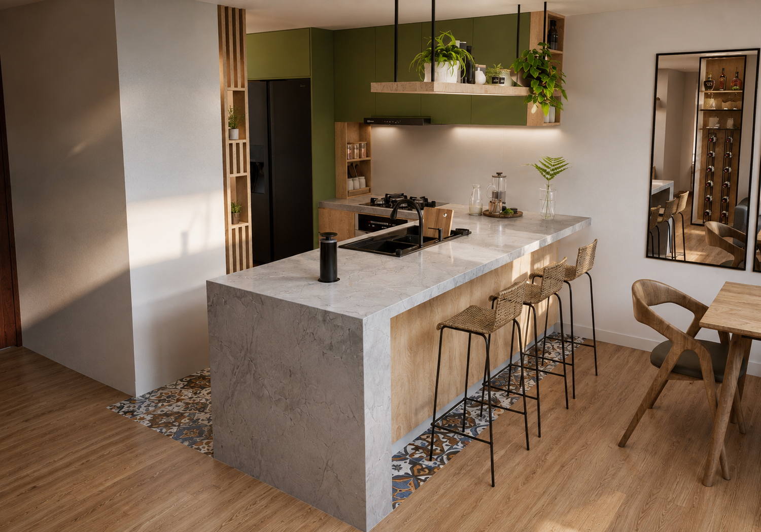 Diseño apartamento moderno