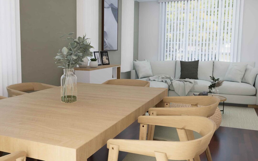 Diseño sala comedor Paula (Bogotá)