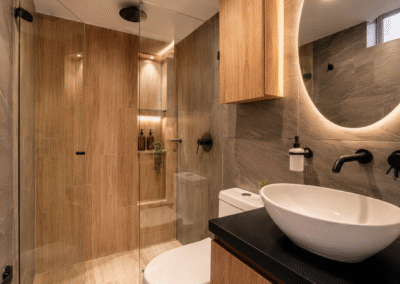 Remodelacion baño moderno