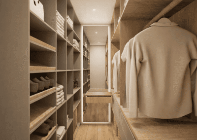 Diseño de interiores closet