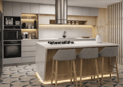 Diseño de interiores cocina