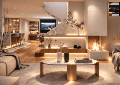 Diseño sala moderna