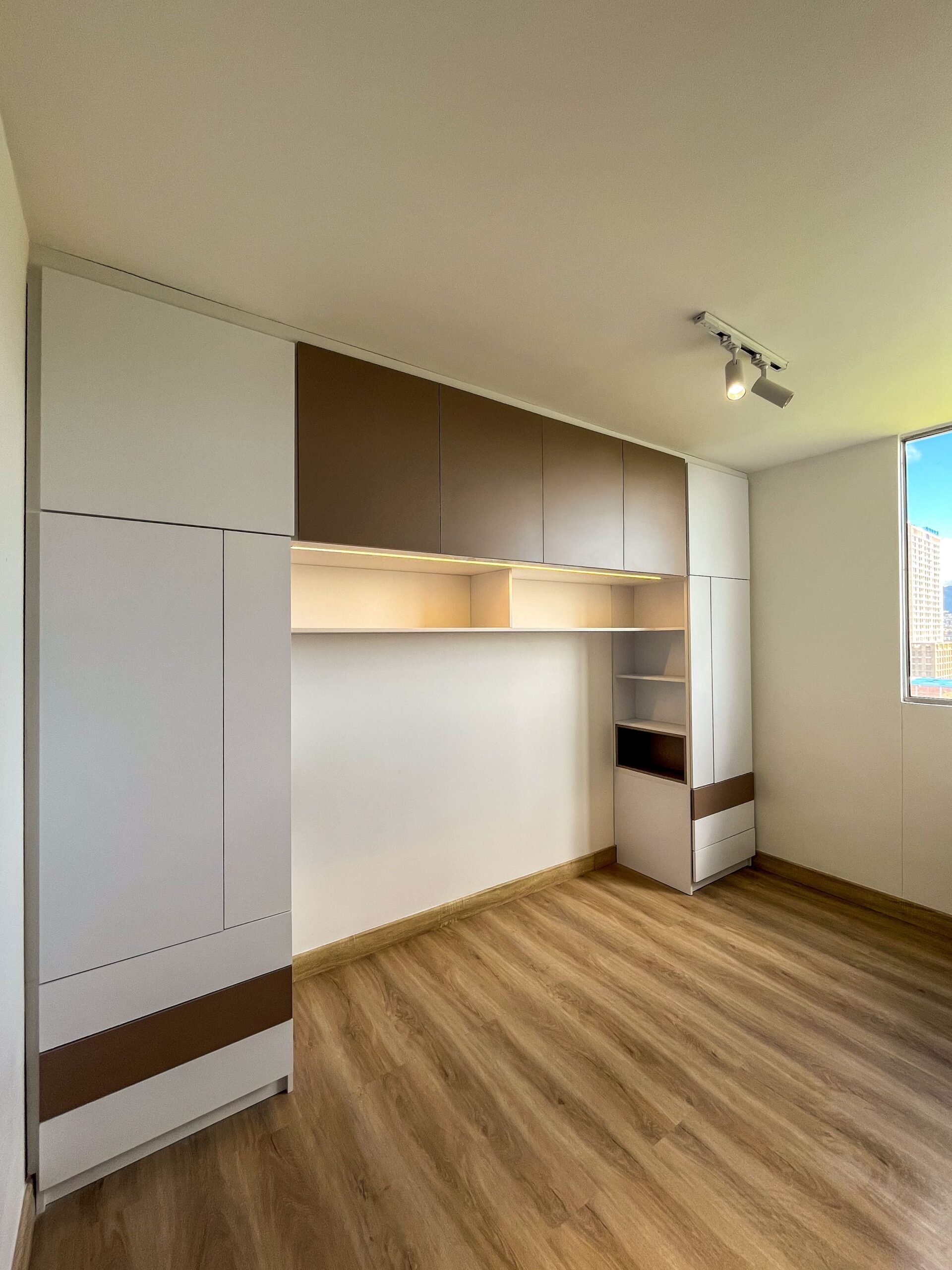 Remodelacion de closet moderno