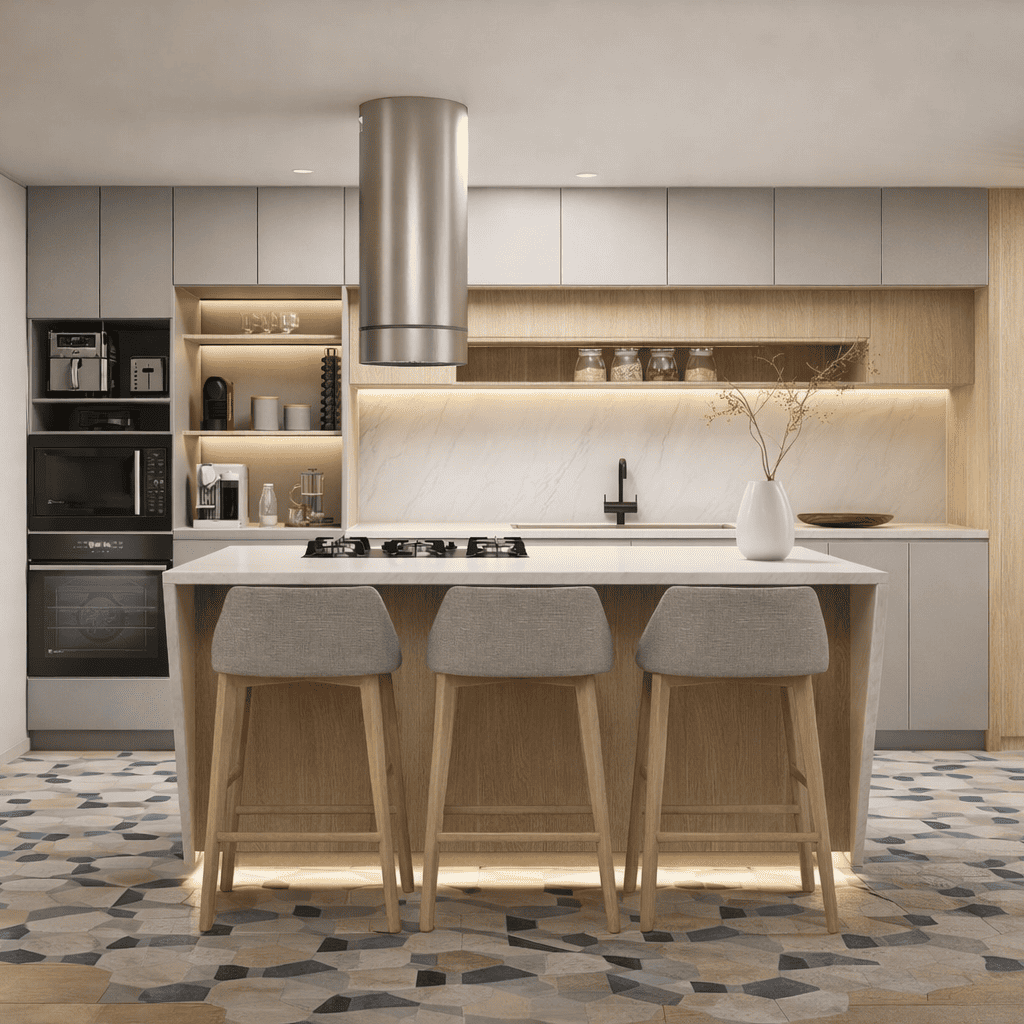 Diseño de interiores cocina