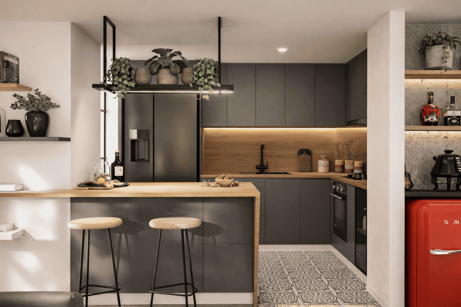 Diseño de cocina moderna