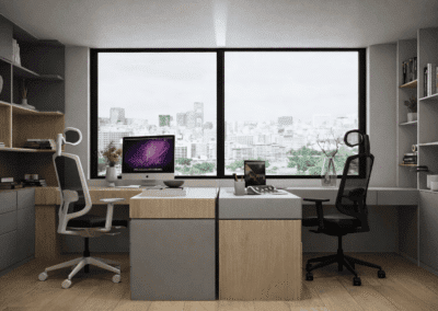 Remodelacion de estudio moderno