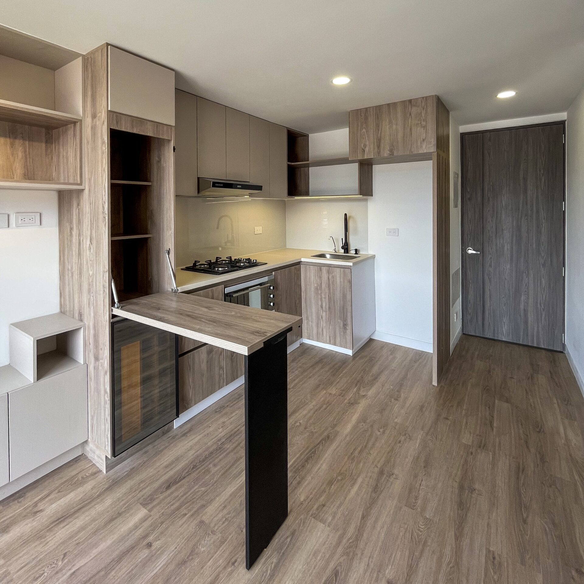 Remodelación apartamento obra gris