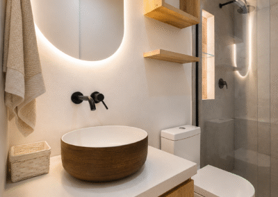 Diseño y remodelación integral de baño