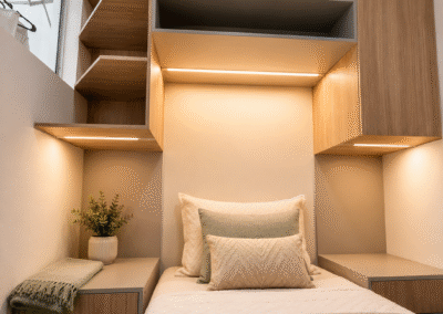 Remodelacion de habitacion moderna