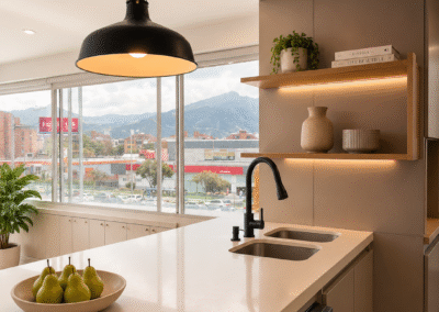 Diseño de interiores de cocina