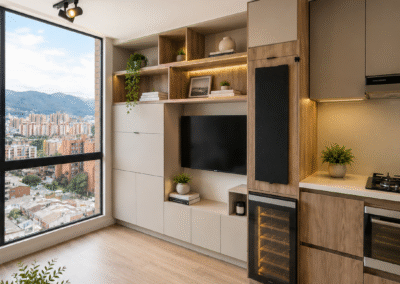 Remodelacion apartamento obra gris