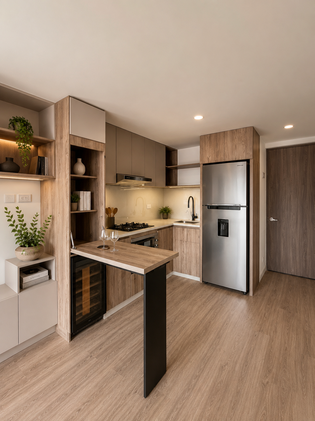 Remodelacion apartamento obra gris