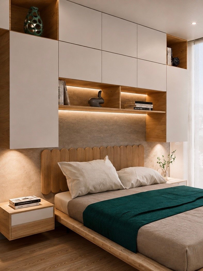 Diseño de interiores apartamento obra gris