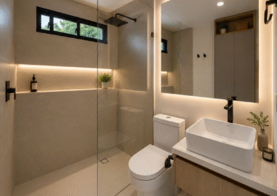 Diseño baño moderno