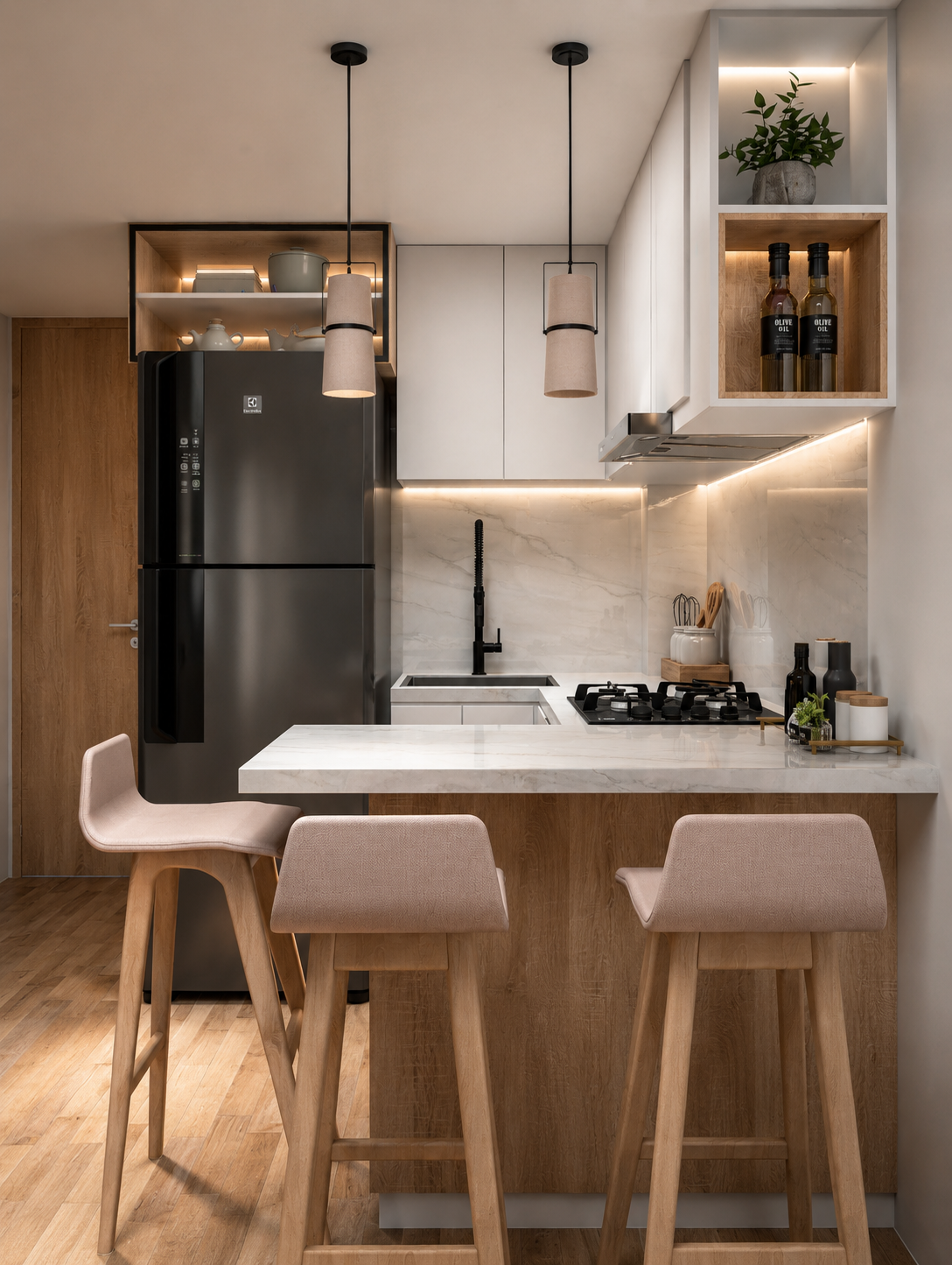 Diseño de interiores apartamento