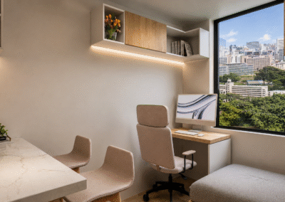 Diseño de interiores apartamento 18