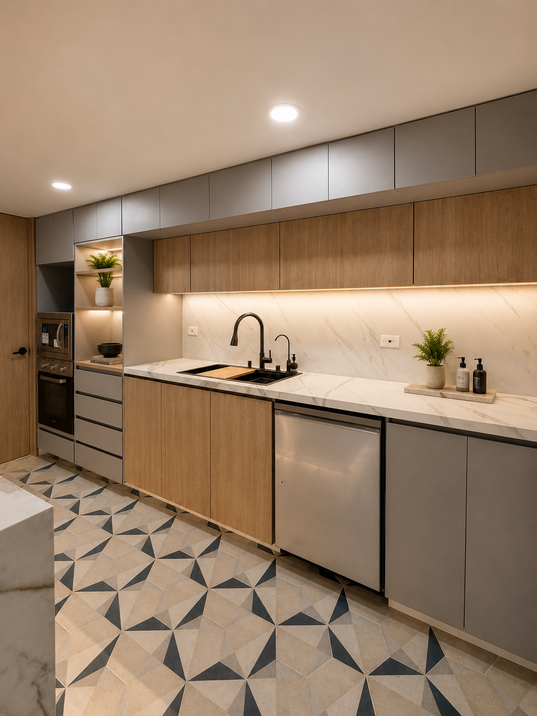 Remodelacion cocina 3 Diseño y remodelacion cocina moderna
