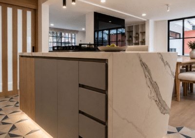 Diseño y remodelacion cocina moderna