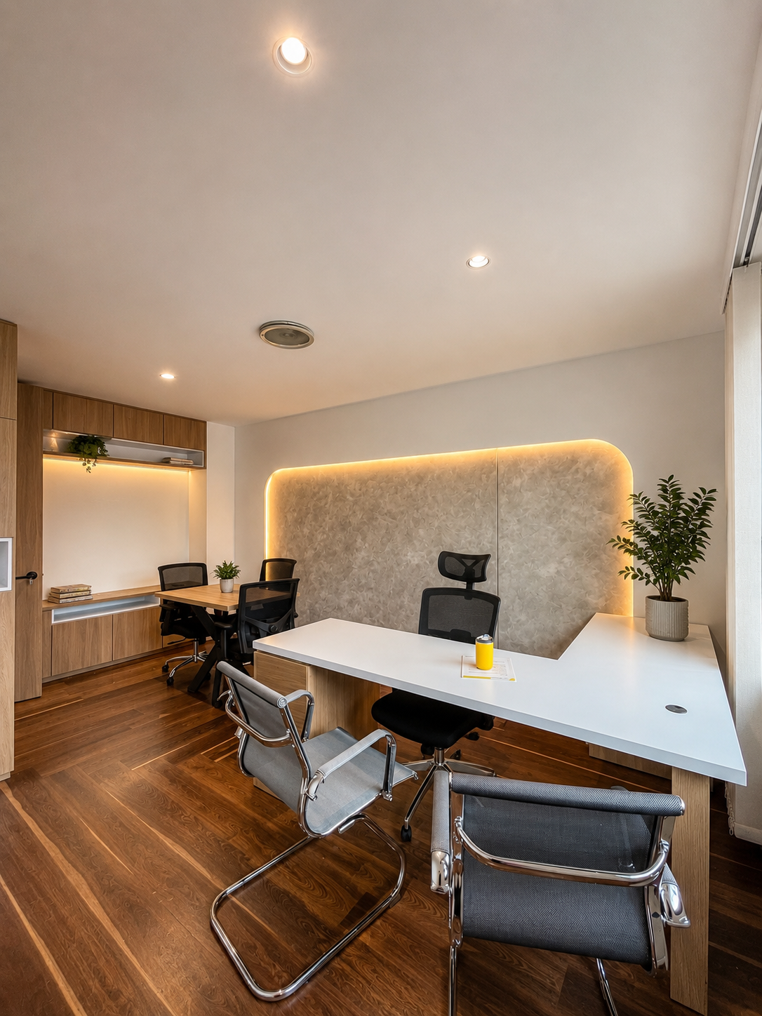 Diseño y remodelación de oficinas modernas