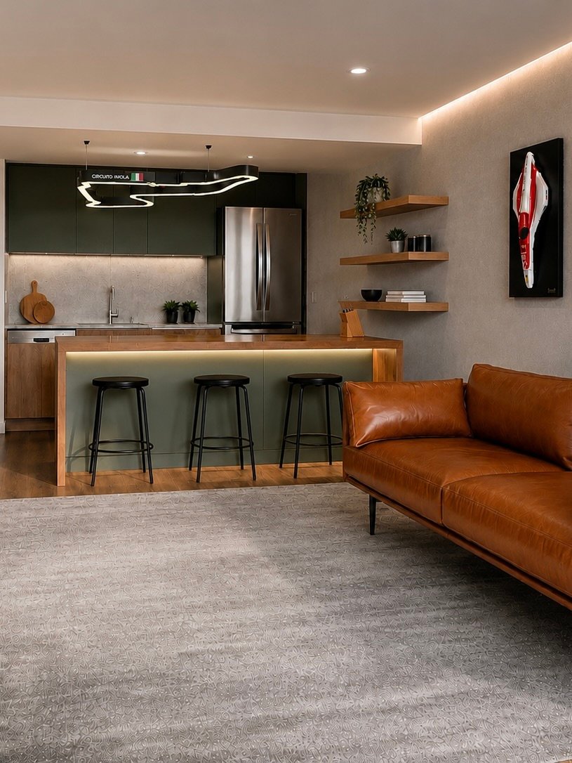 Diseño de interiores apartamento