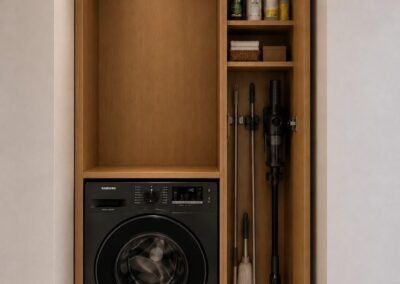 Diseño de interiores apartamento obra gris