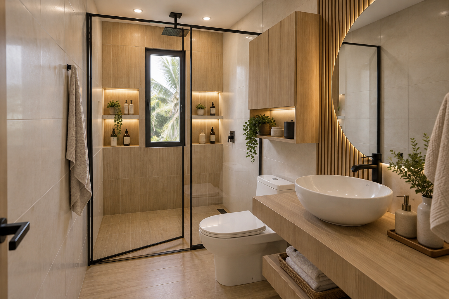 Diseño de baños a distancia para vivienda en Wisconsin