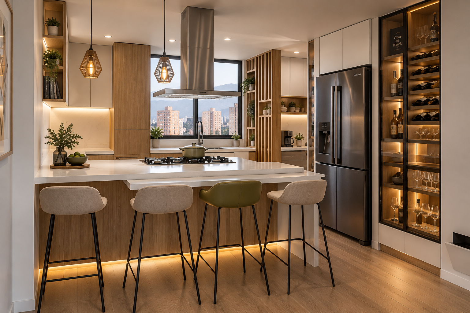 Diseño integral de apartamento en Bogotá